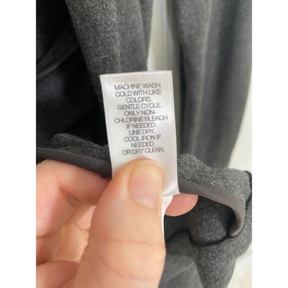 J Jill Womens Ponte Knit Blazer Size XS Open Front Pockets Cardigan Business - Picture 5 of 9